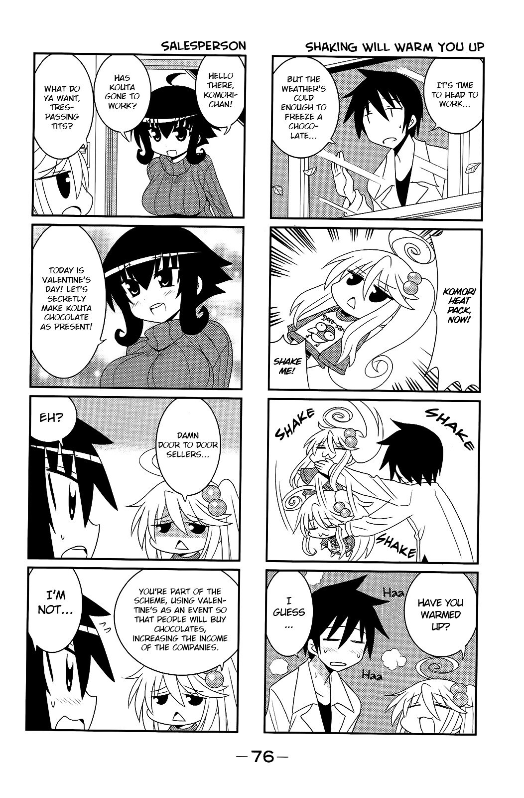 Read Komori-chan wa Yaruki o Dase Manga Online