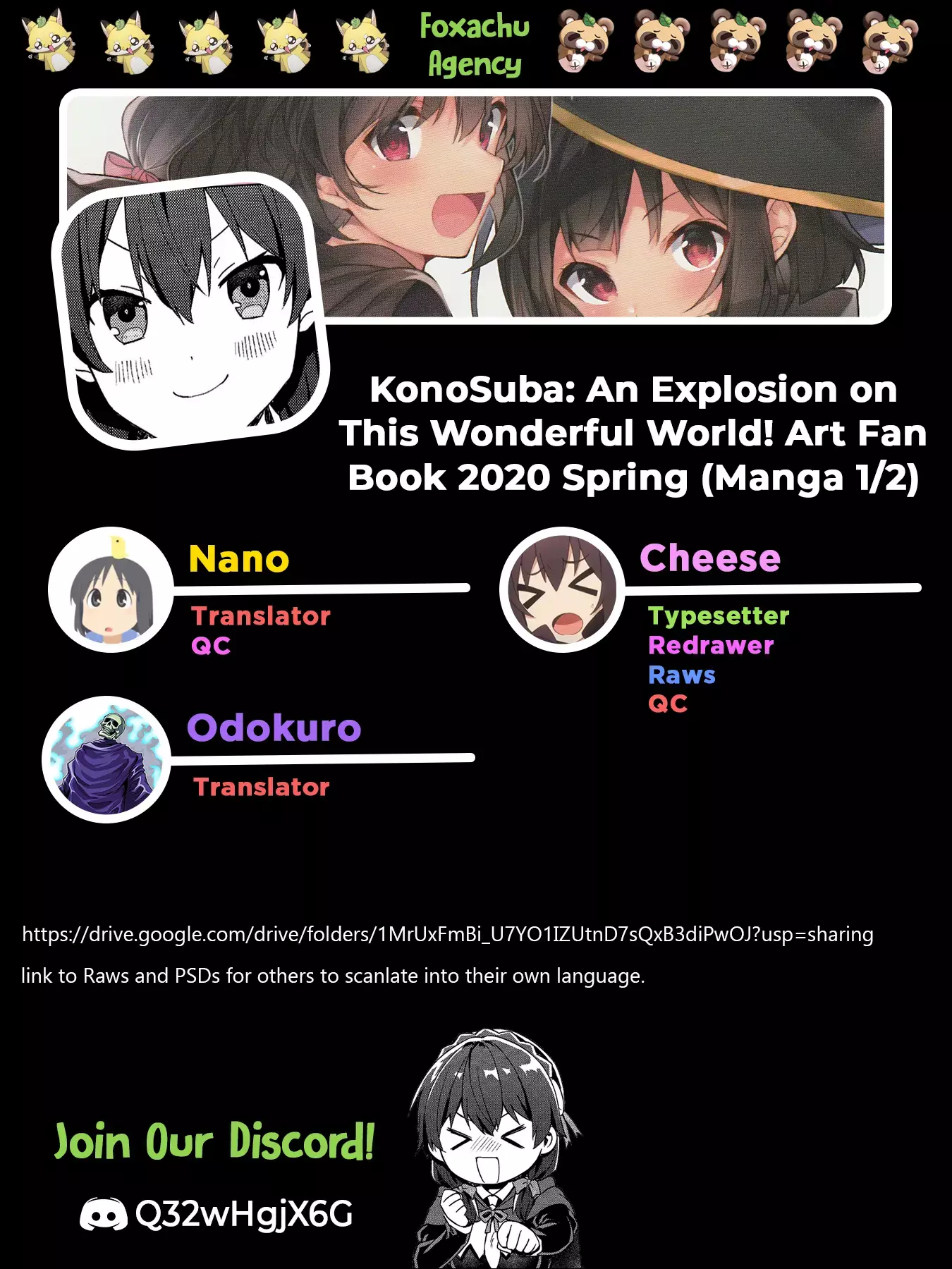Read Kono Subarashii Sekai ni Bakuen Wo! Art Fan Book 2020 Spring Manga Online