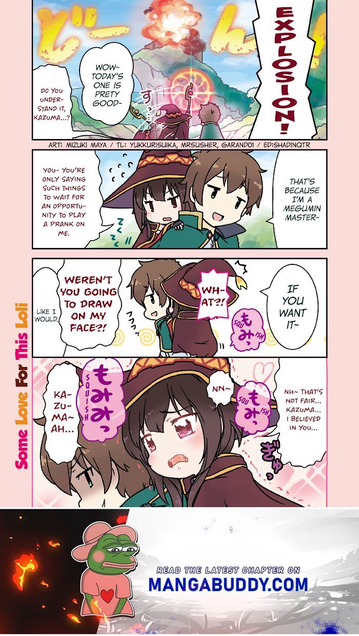 Read Konosuba 4-koma Manga Online