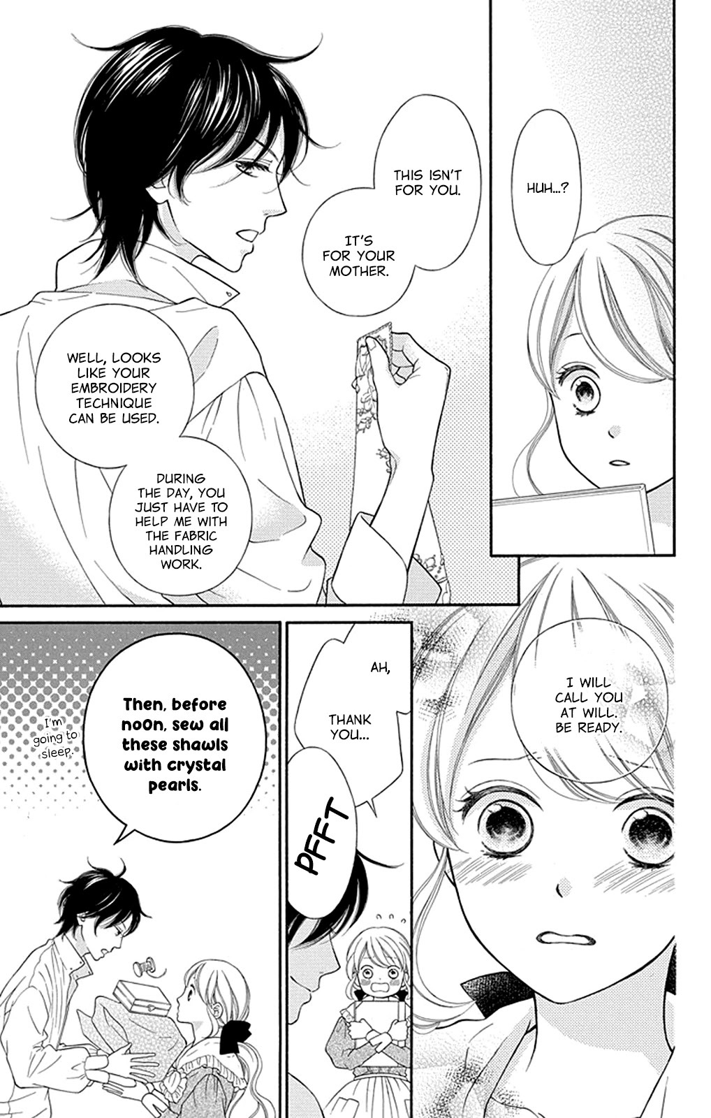 Read Kuchurieru to Akai Ito Manga Online