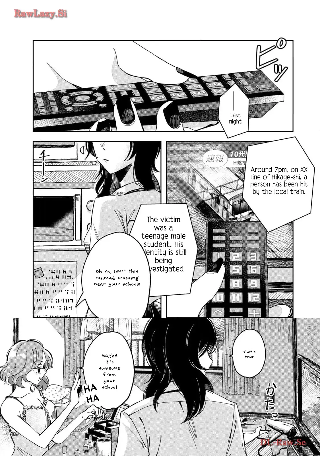 Read Kurage no Hone wa Ao Manga Online