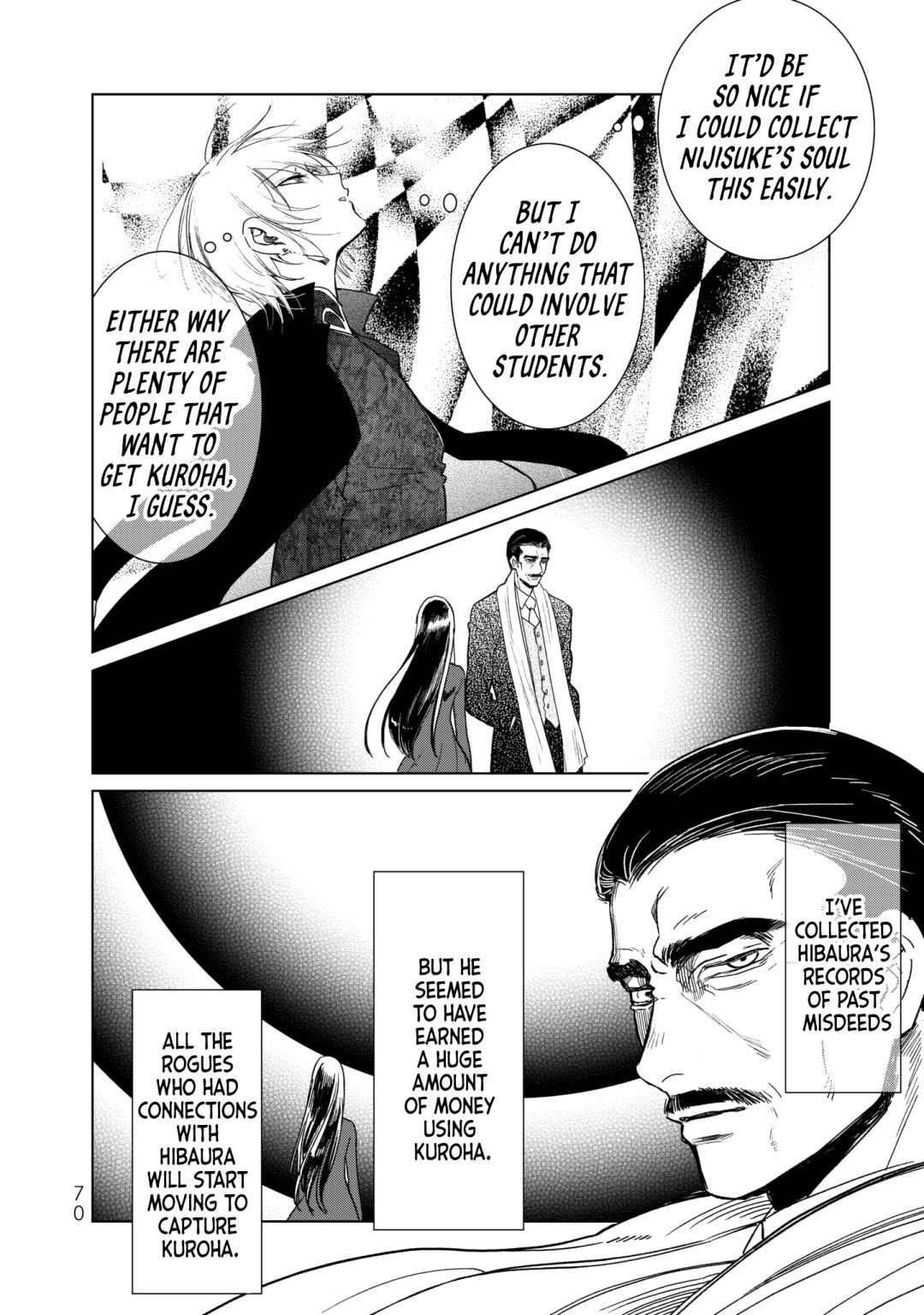 Read Kuroha to Nijisuke- Kuroki Majo no Divertimento Manga Online