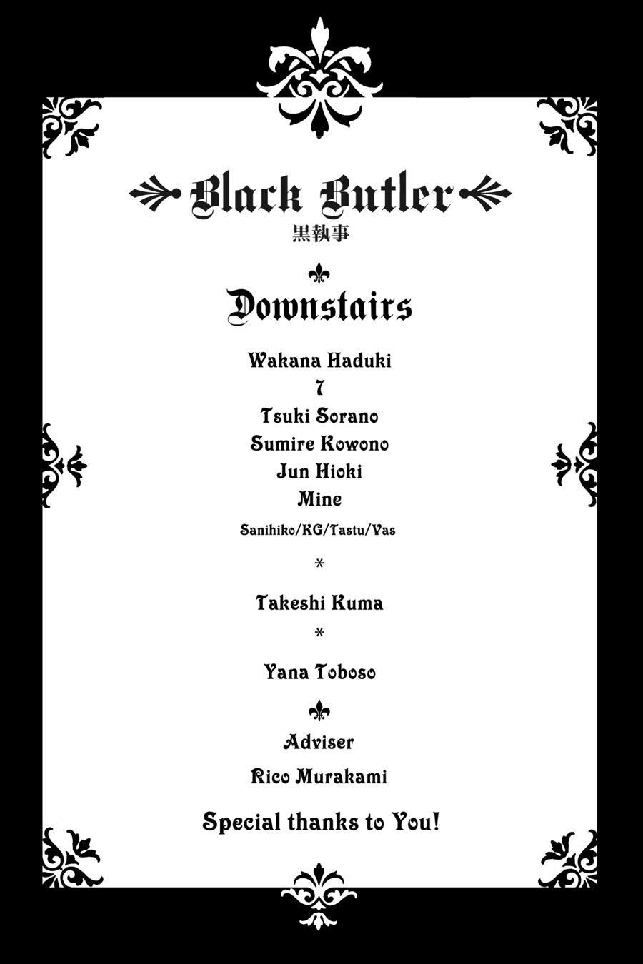 Read Kuroshitsuji Manga Online