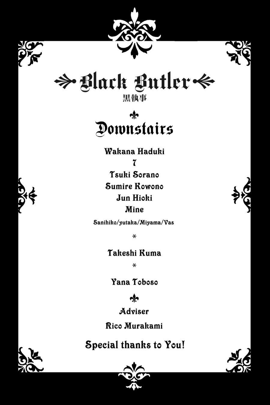 Read Kuroshitsuji Manga Online