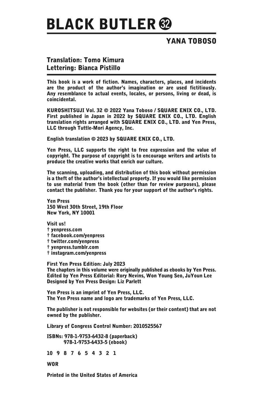 Read Kuroshitsuji Manga Online