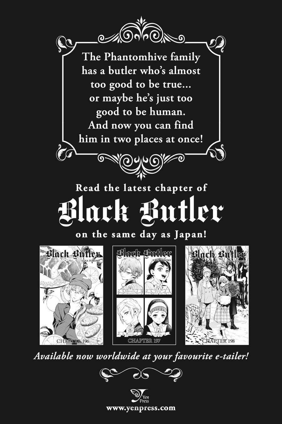 Read Kuroshitsuji Manga Online