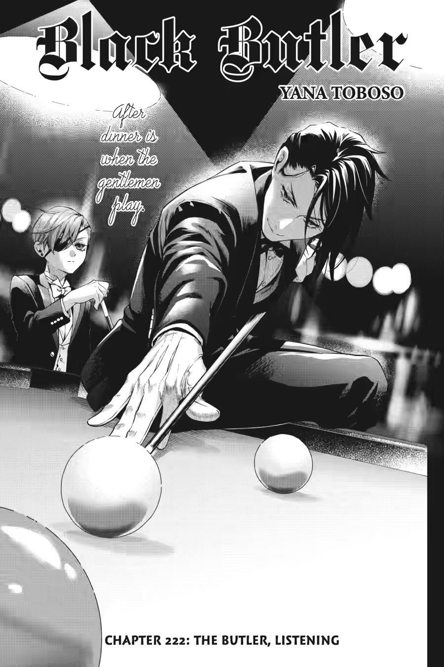 Read Kuroshitsuji Manga Online