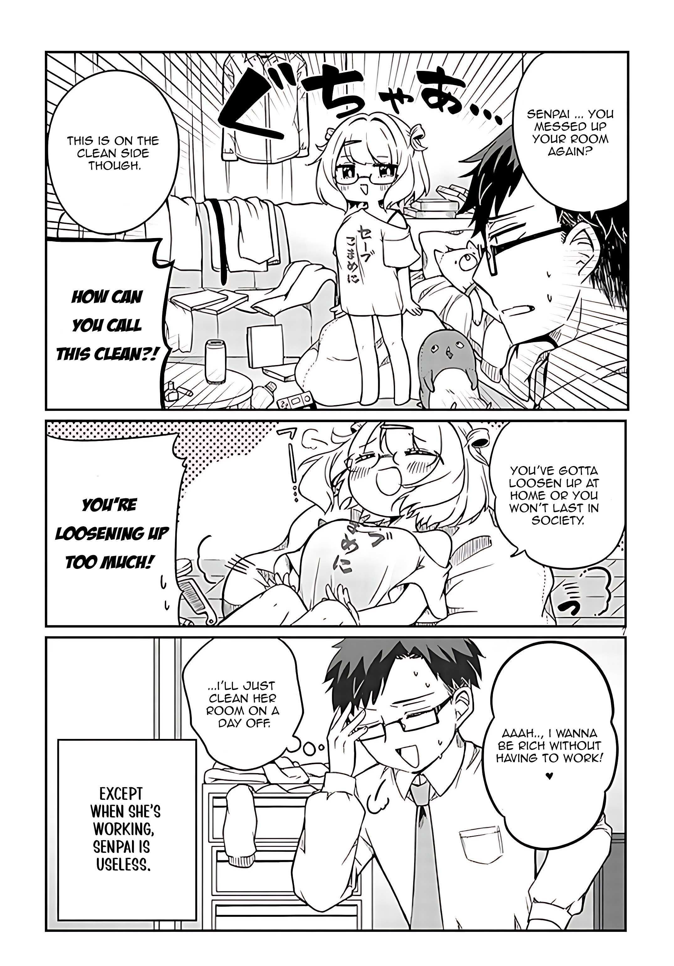 Read Kurumida-senpai no Guttara Kawaii Himitsu Manga Online