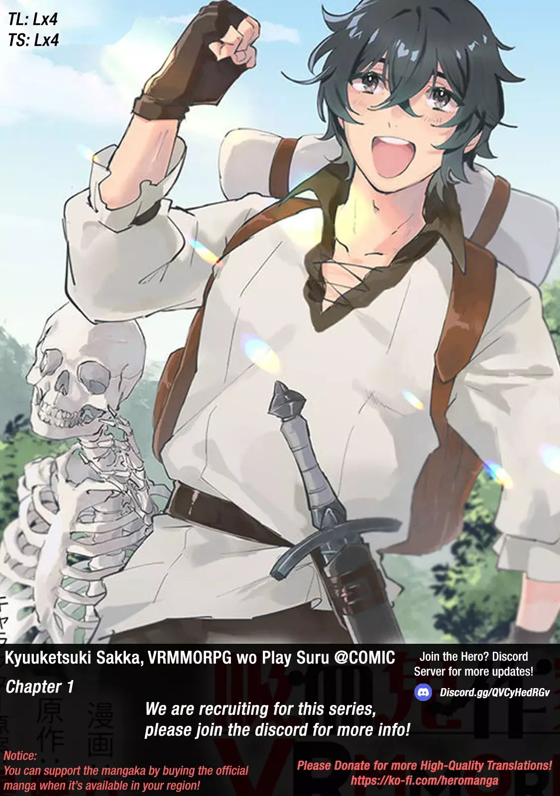 Read Kyuuketsuki Sakka, VRMMORPG wo Play Suru @COMIC Manga Online