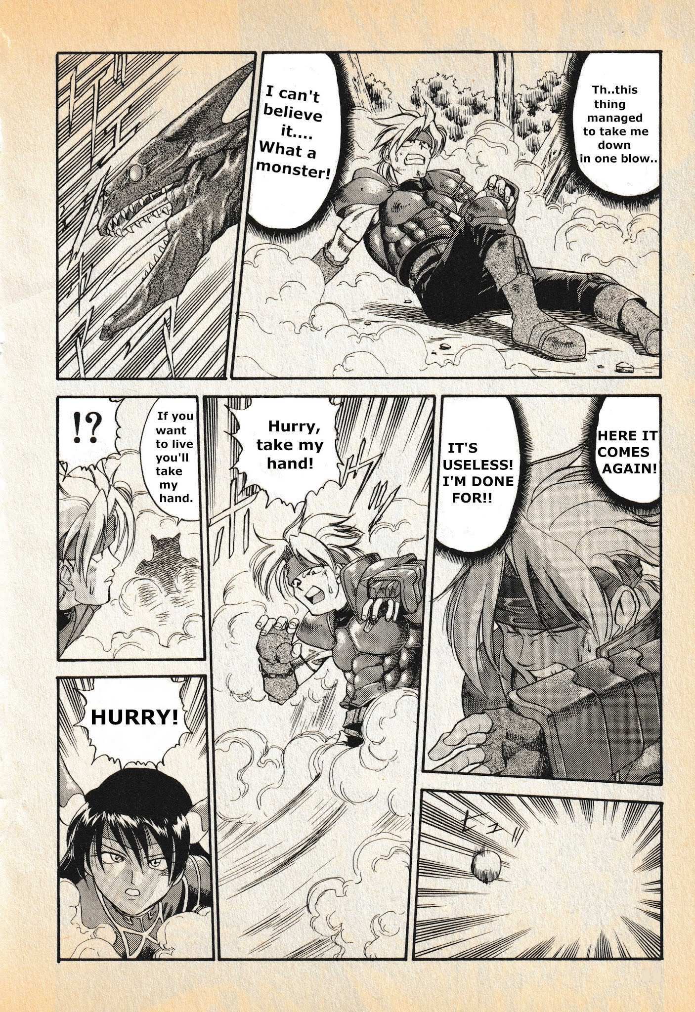 Read Legend of Dragoon Manga Online