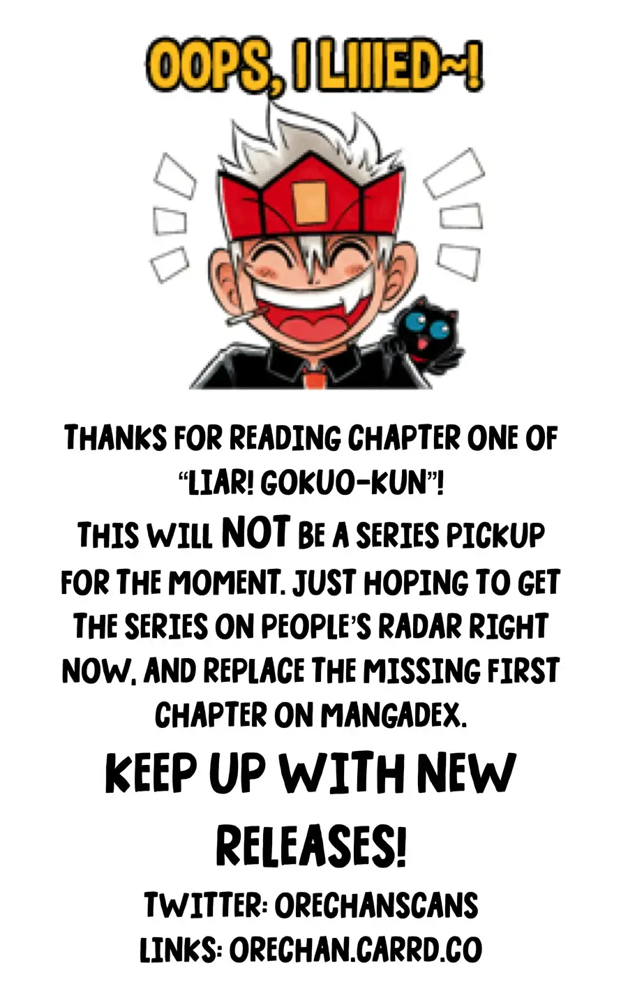 Read Liar! Gokuou-kun Manga Online