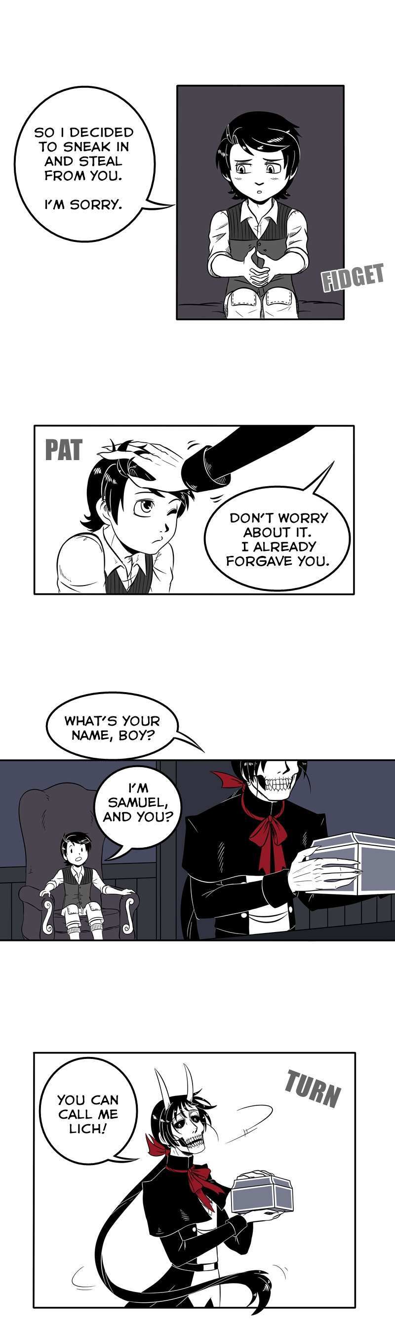 Read Lich Quing's Tale Manga Online