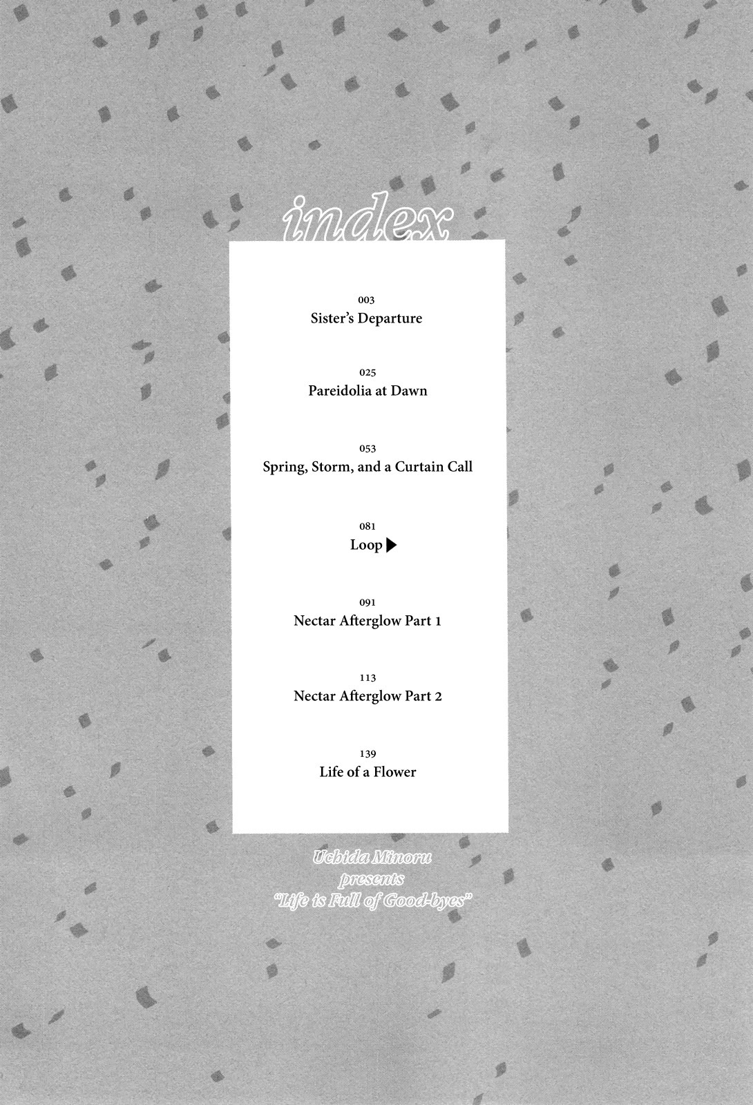 Read Life Is Full of Good-byes Manga Online