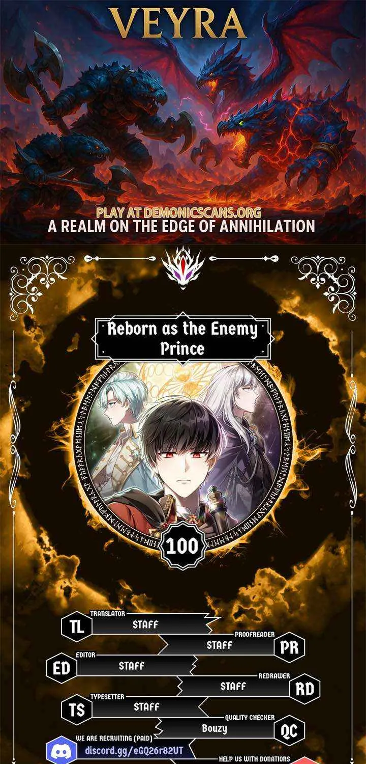 Read Living As The Enemy Prince Manga Online