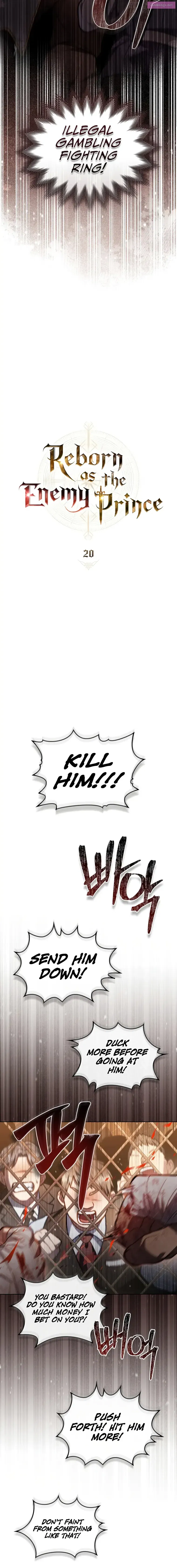 Read Living As The Enemy Prince Manga Online