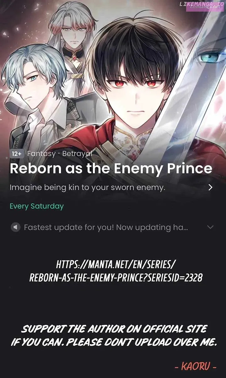 Read Living As The Enemy Prince Manga Online