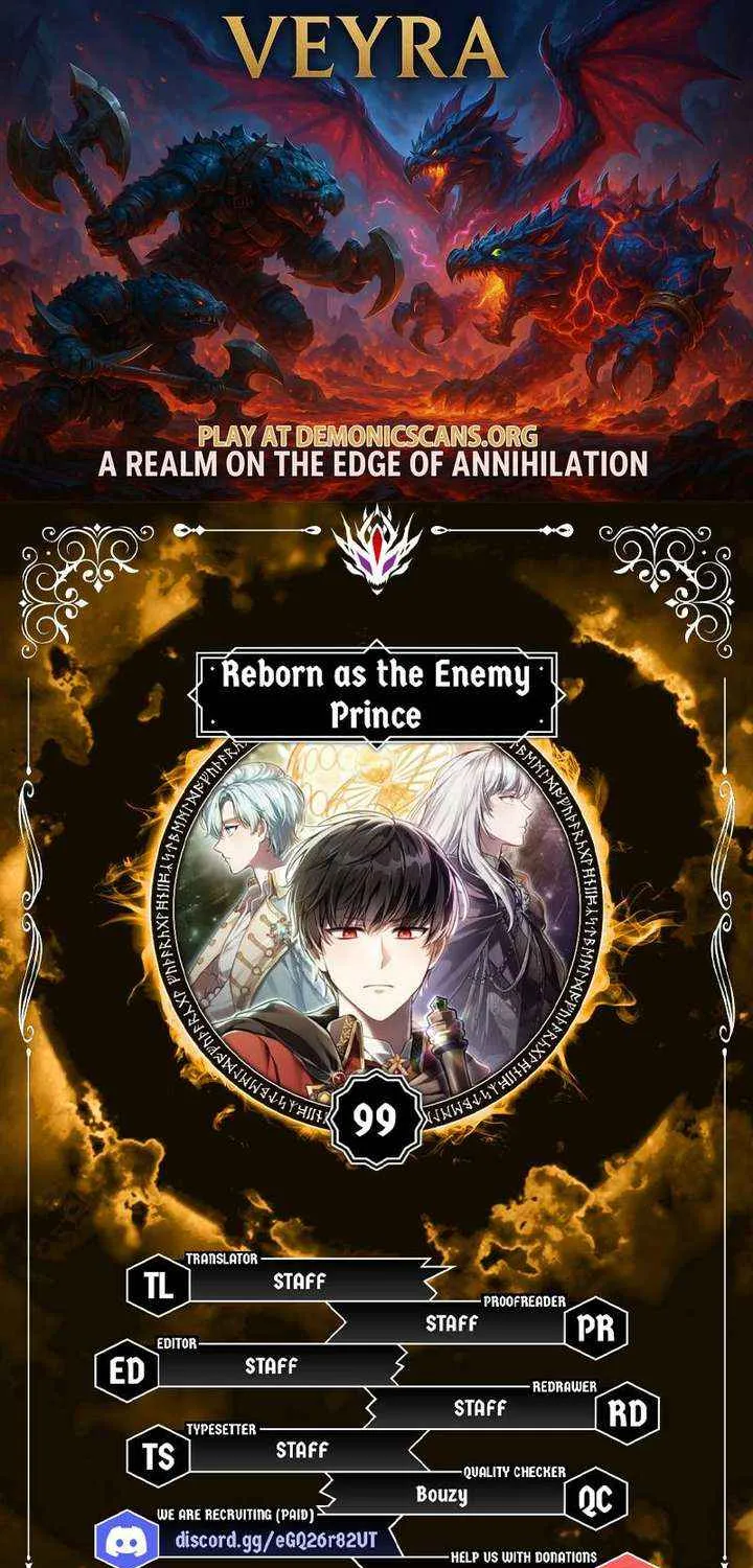 Read Living As The Enemy Prince Manga Online