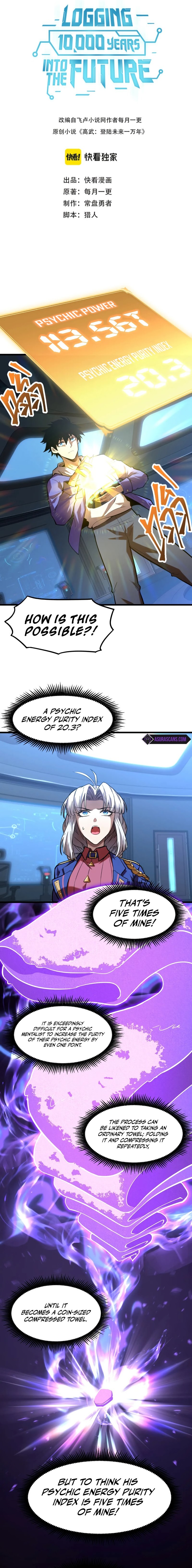 Read Logging 10,000 Years into the Future Manga Online