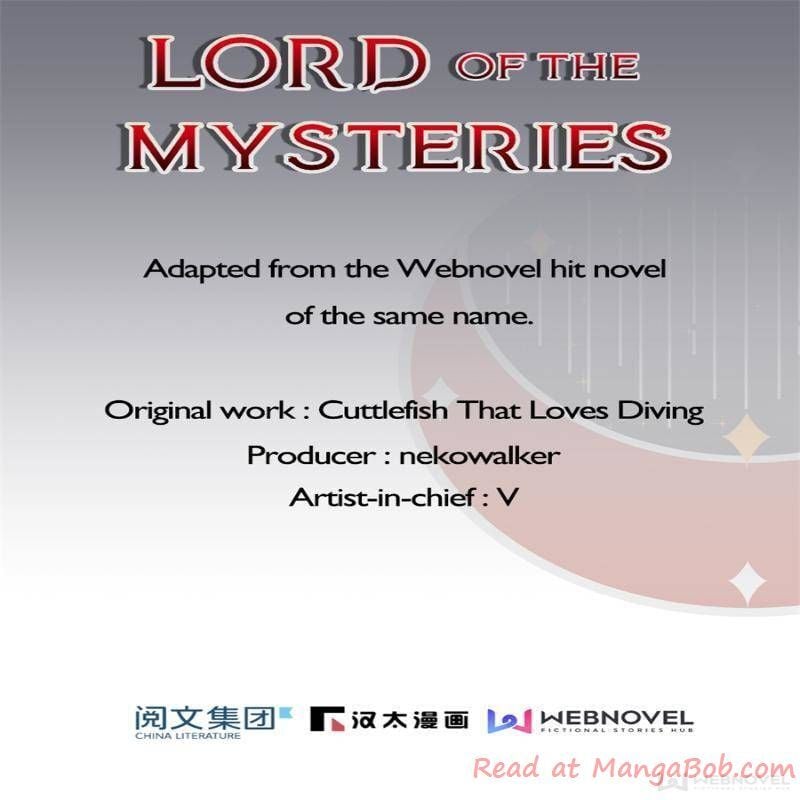 Read Lord of the Mysteries Manga Online