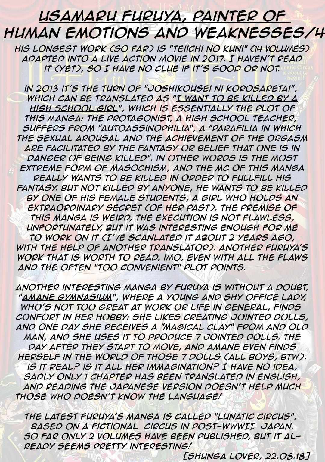 Read Lunatic Circus Manga Online