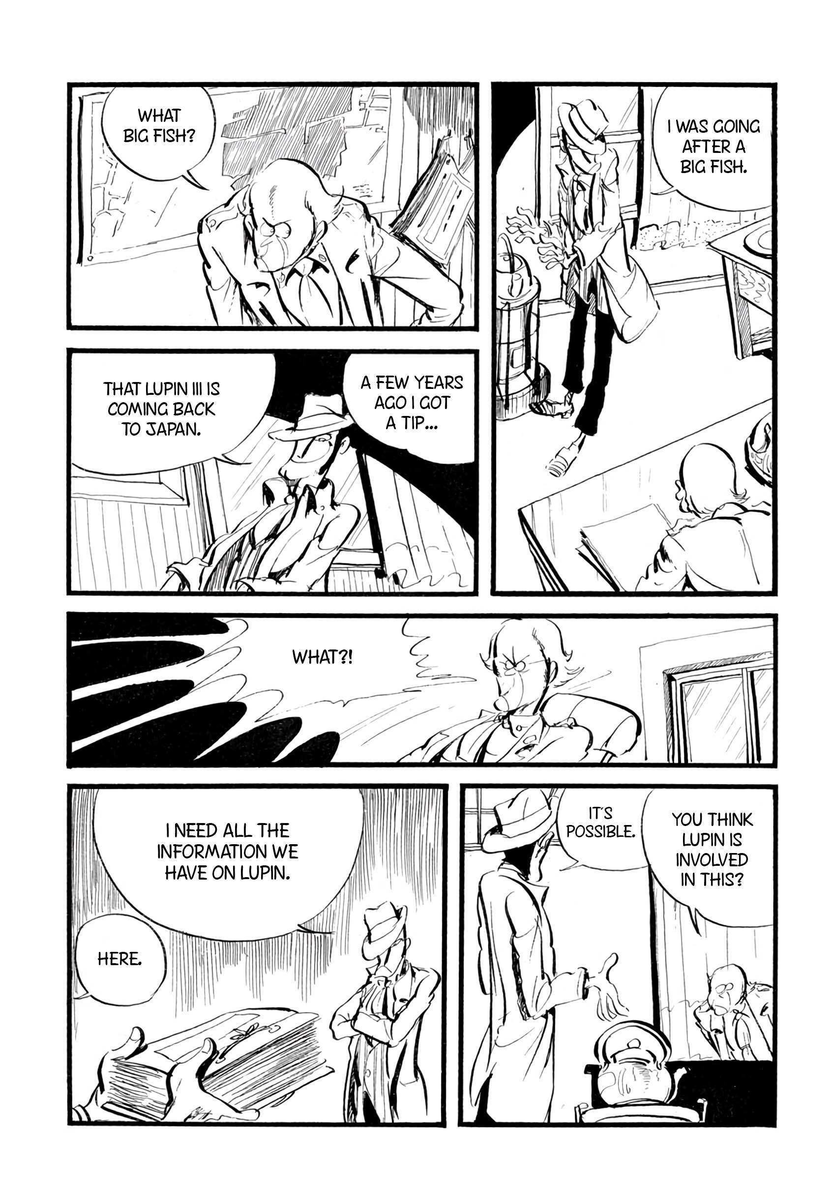 Read Lupin III- Uncollected Works Tankobon Manga Online