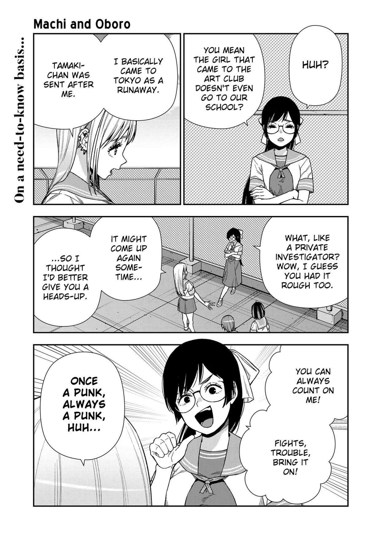 Read Machi and Oboro Manga Online