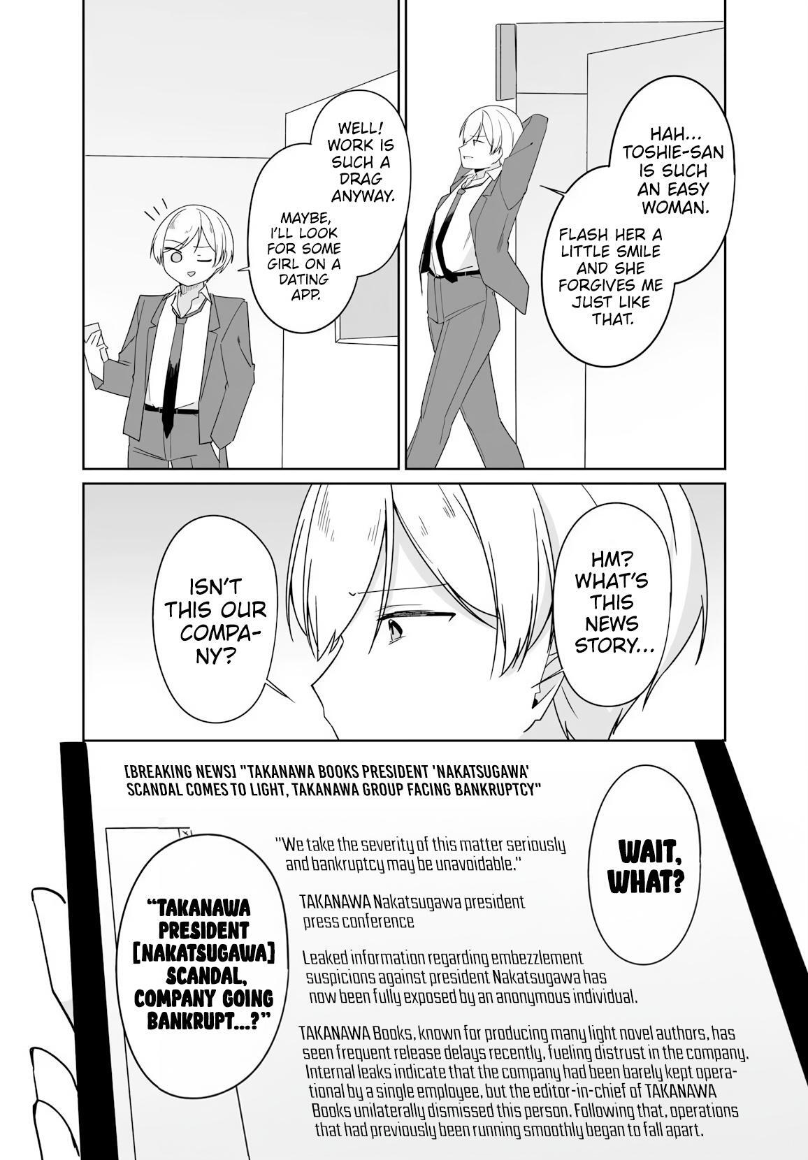 Read Madogiwa Henshuu to Baka ni Sareta Ore ga, Futago JK to Doukyo suru Koto ni Natta Manga Online