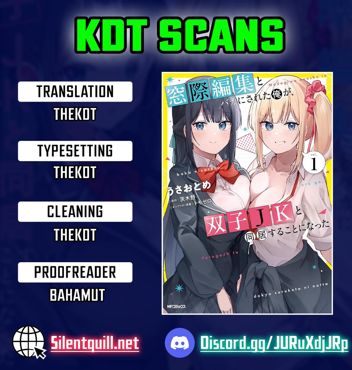 Read Madogiwa Henshuu to Baka ni Sareta Ore ga, Futago JK to Doukyo suru Koto ni Natta Manga Online