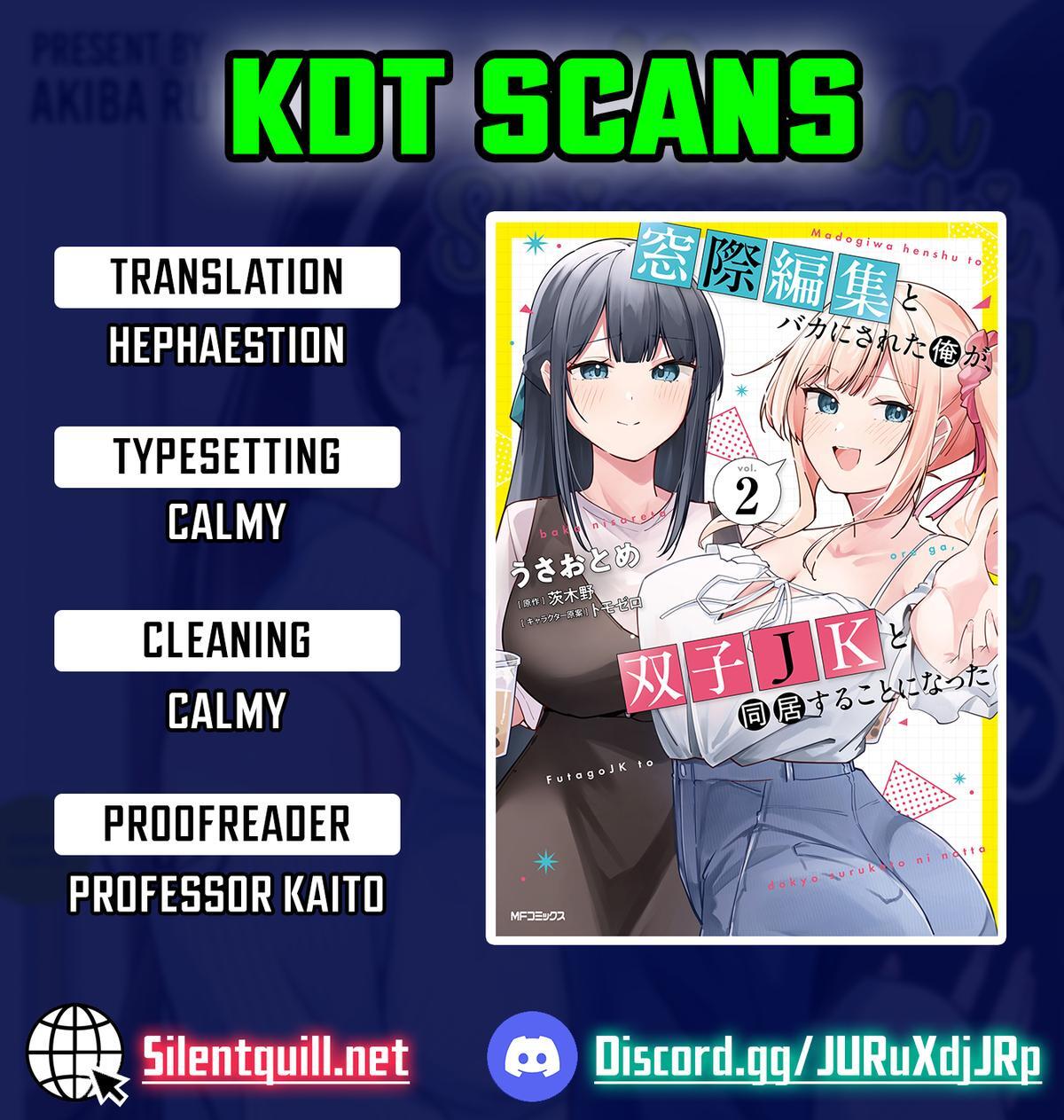 Read Madogiwa Henshuu to Baka ni Sareta Ore ga, Futago JK to Doukyo suru Koto ni Natta Manga Online