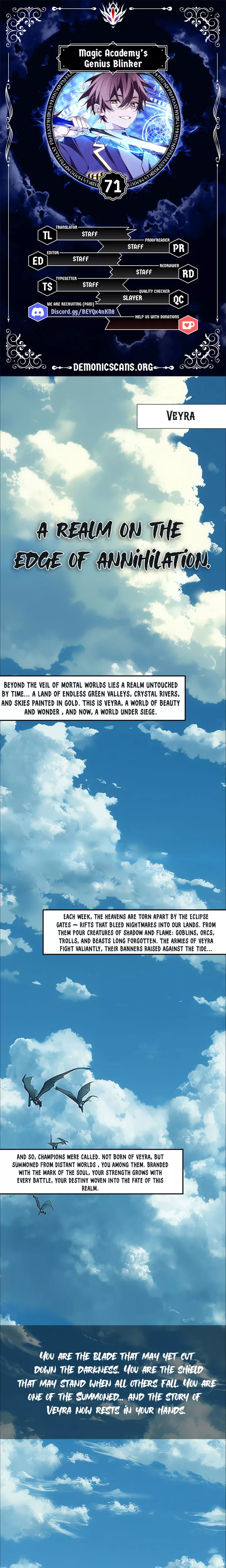 Read Magic Academy’s Genius Blinker Manga Online