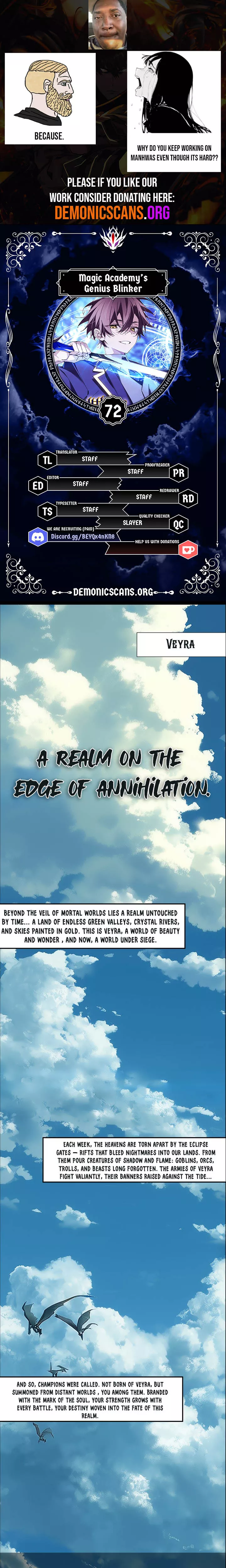 Read Magic Academy’s Genius Blinker Manga Online