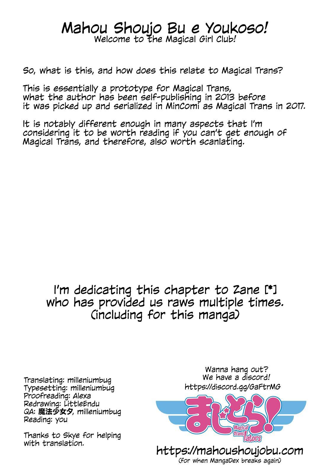 Read Mahou Shoujo Bu e Youkoso! Manga Online