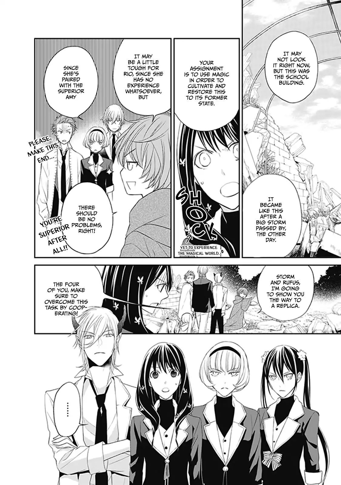 Read Mahou Tsukai to Hoshi Furu Niwa Manga Online