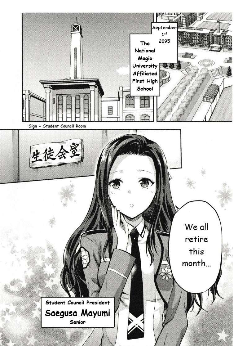 Read Mahouka Koukou no Rettousei - Kaichou Senkyo-hen Manga Online