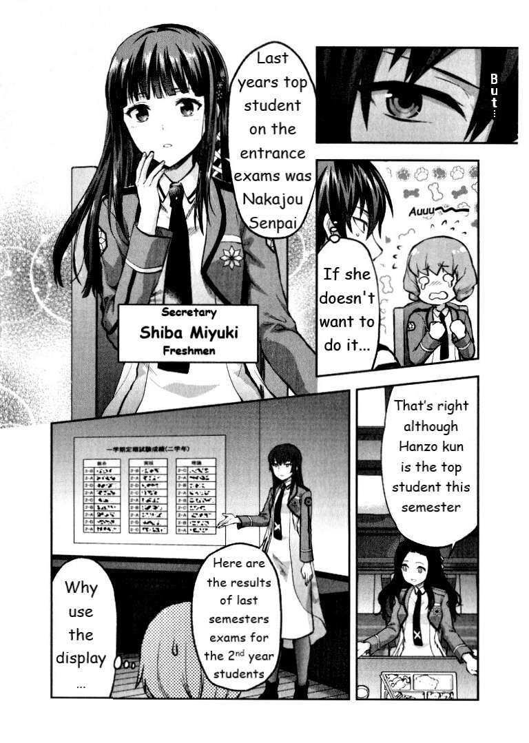 Read Mahouka Koukou no Rettousei - Kaichou Senkyo-hen Manga Online