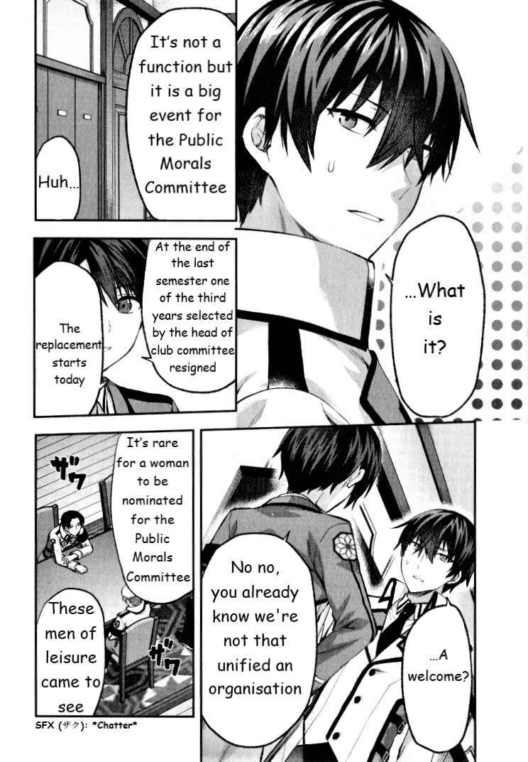 Read Mahouka Koukou no Rettousei - Kaichou Senkyo-hen Manga Online