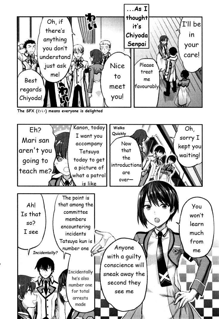 Read Mahouka Koukou no Rettousei - Kaichou Senkyo-hen Manga Online