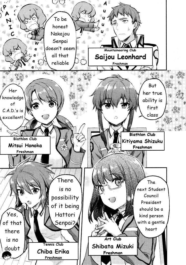 Read Mahouka Koukou no Rettousei - Kaichou Senkyo-hen Manga Online