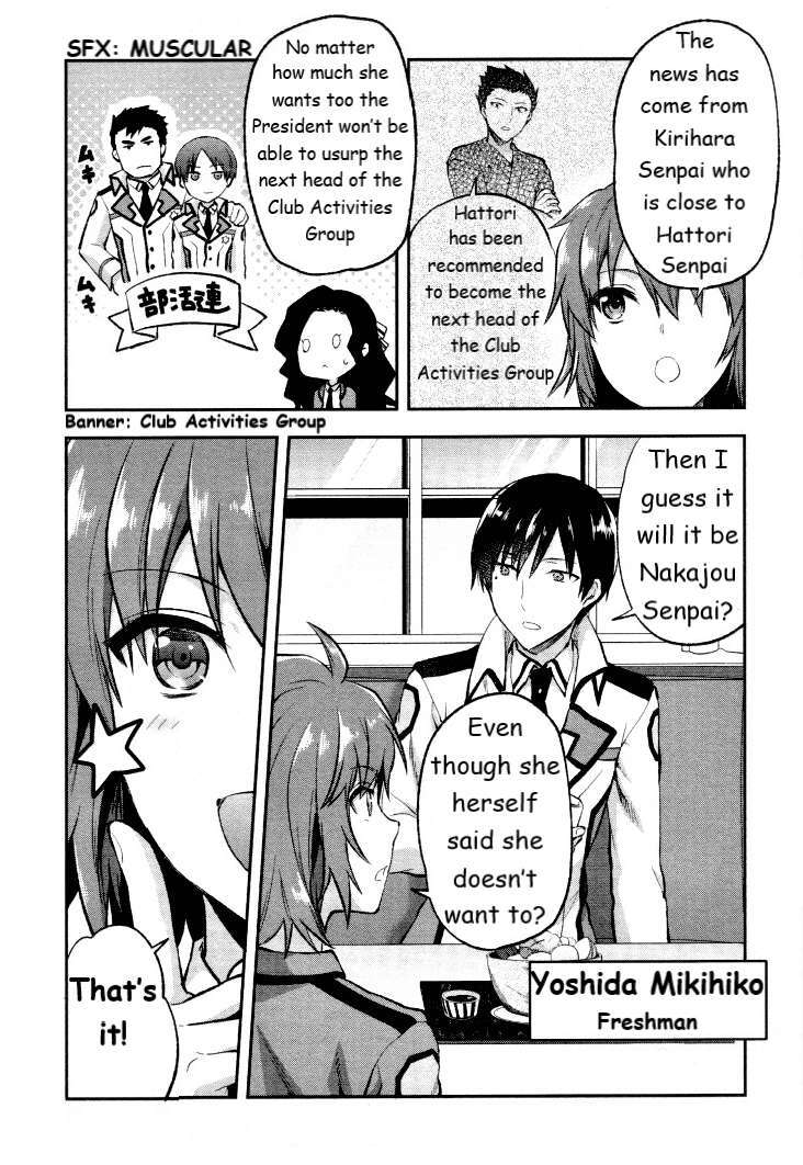 Read Mahouka Koukou no Rettousei - Kaichou Senkyo-hen Manga Online
