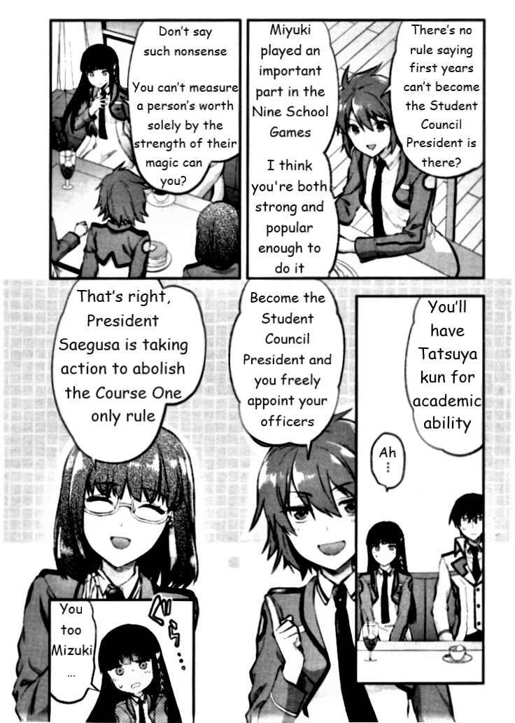 Read Mahouka Koukou no Rettousei - Kaichou Senkyo-hen Manga Online