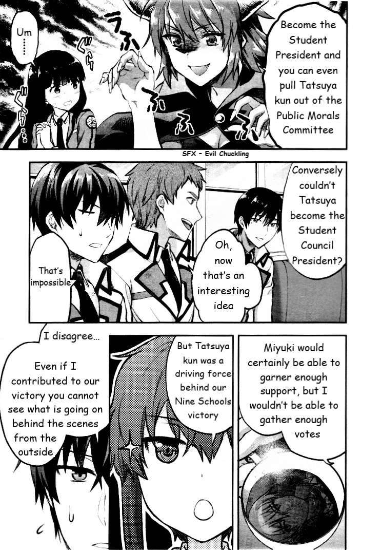 Read Mahouka Koukou no Rettousei - Kaichou Senkyo-hen Manga Online
