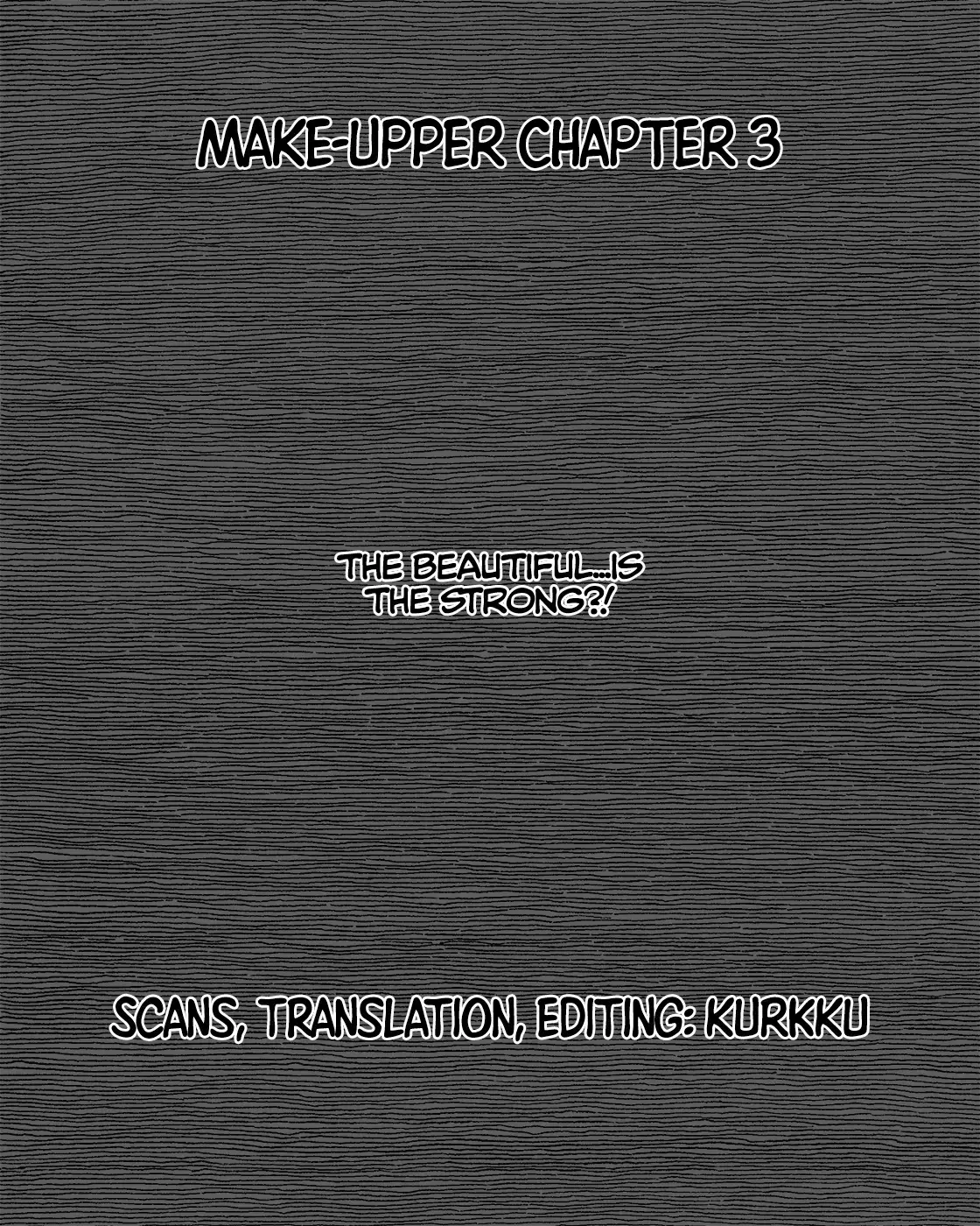 Read Make-upper Manga Online