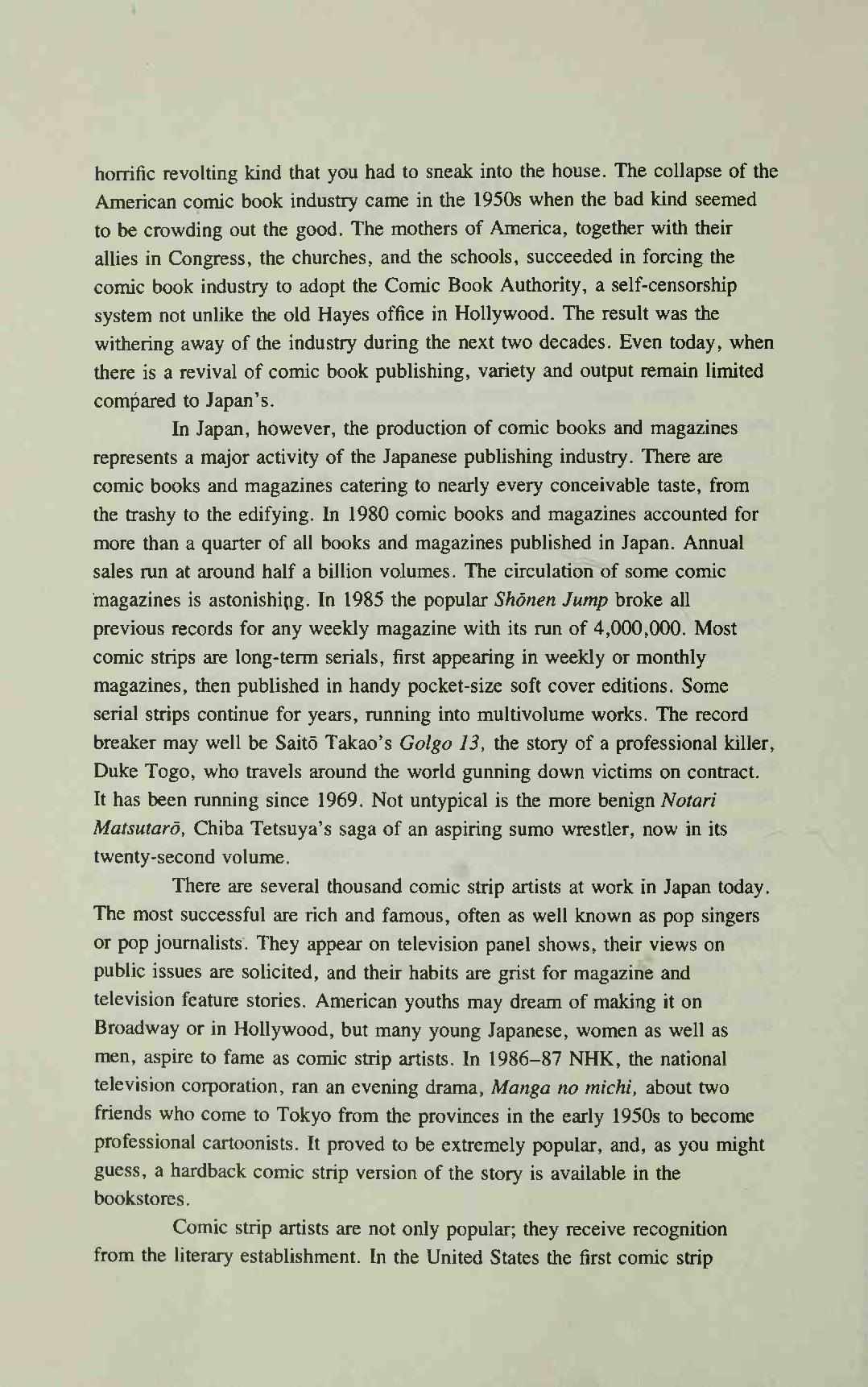 Read Manga Introduction to the Japanese Economy Manga Online