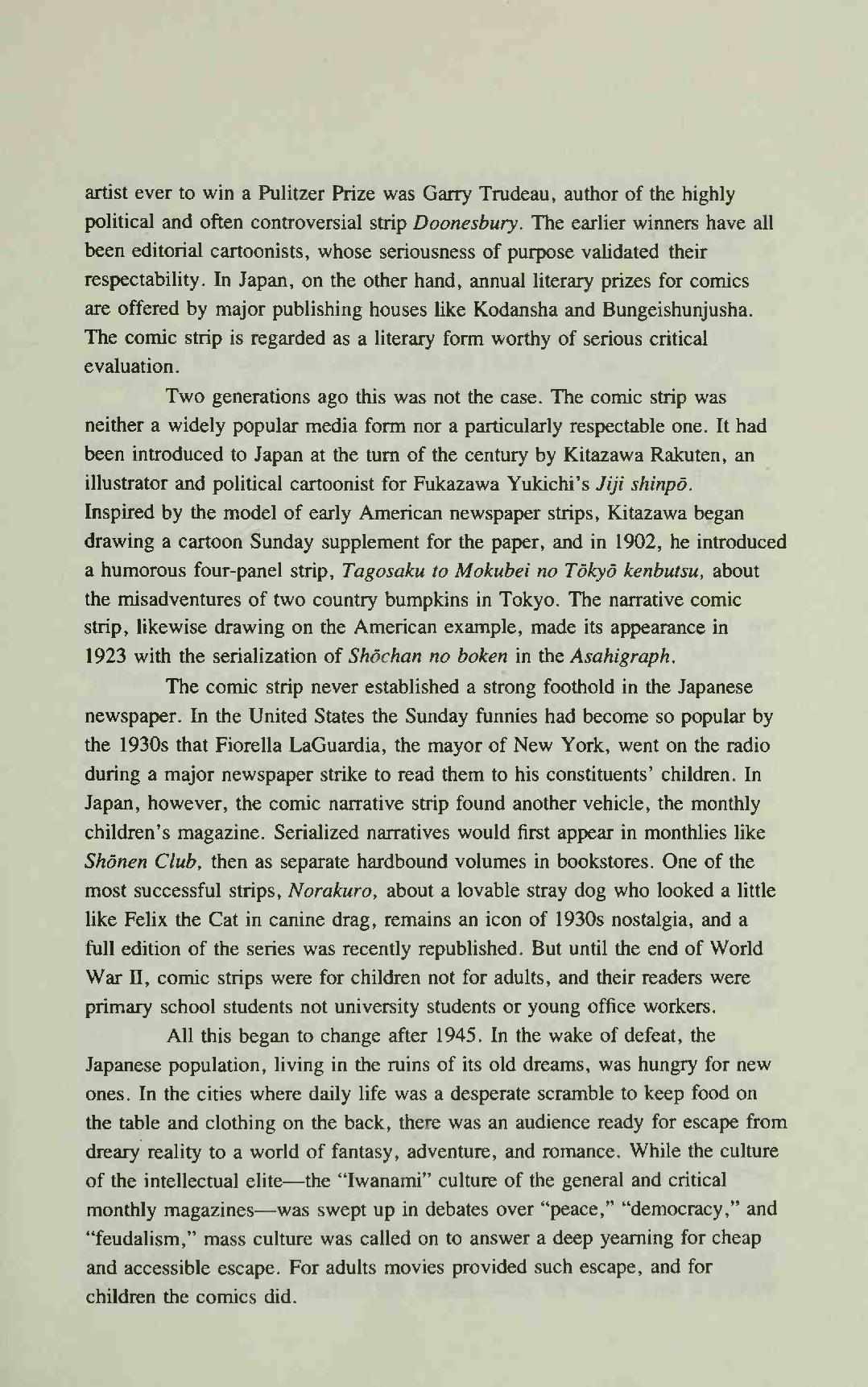 Read Manga Introduction to the Japanese Economy Manga Online