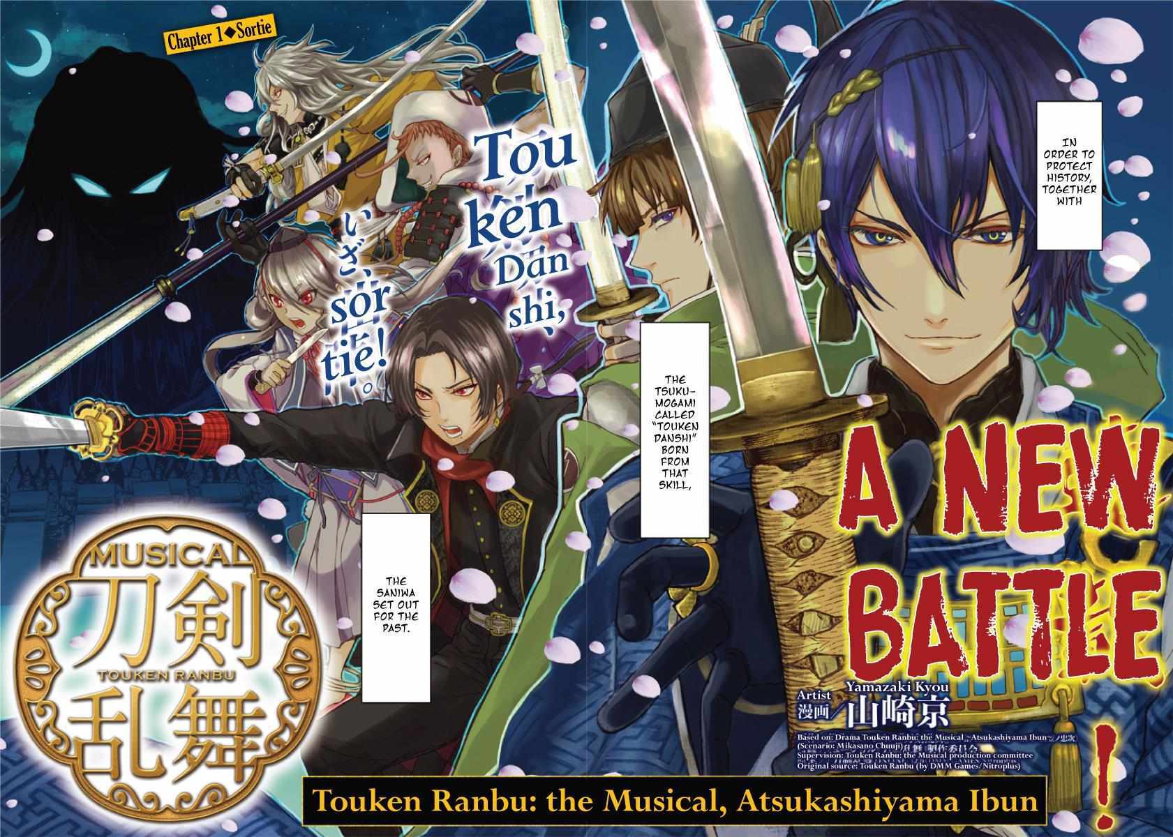 Read Manga Musical -Touken Ranbu- Atsukashiyama Ibun Manga Online