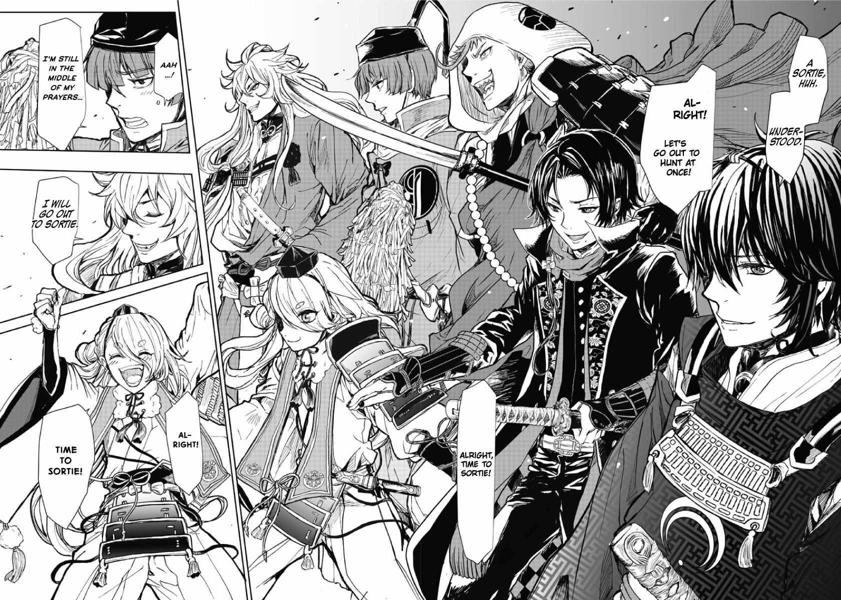 Read Manga Musical -Touken Ranbu- Atsukashiyama Ibun Manga Online
