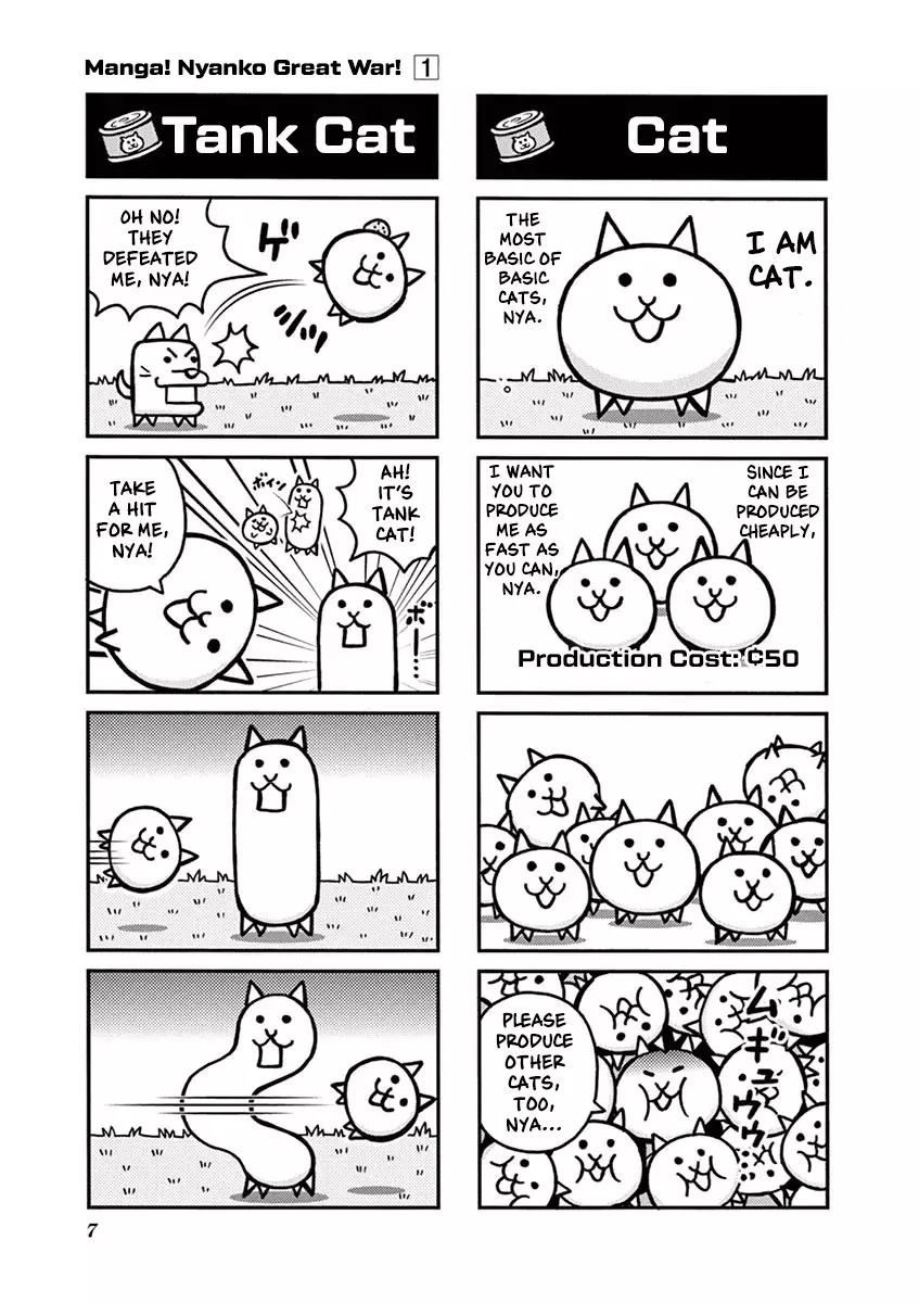 Read Manga! Nyanko Great War Manga Online