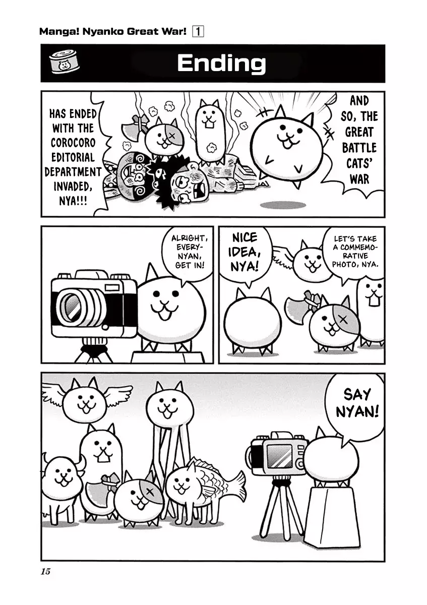 Read Manga! Nyanko Great War Manga Online