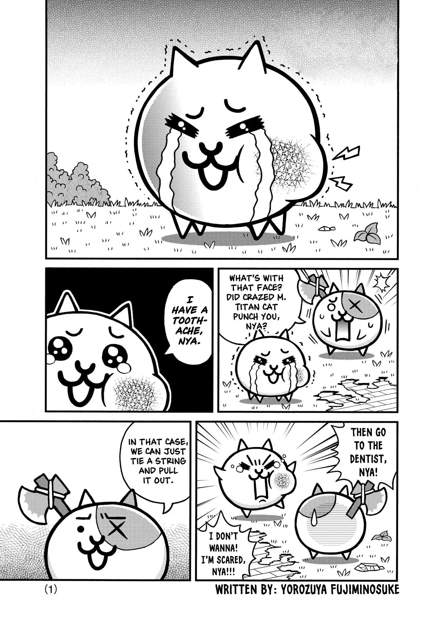 Read Manga! Nyanko Great War Manga Online