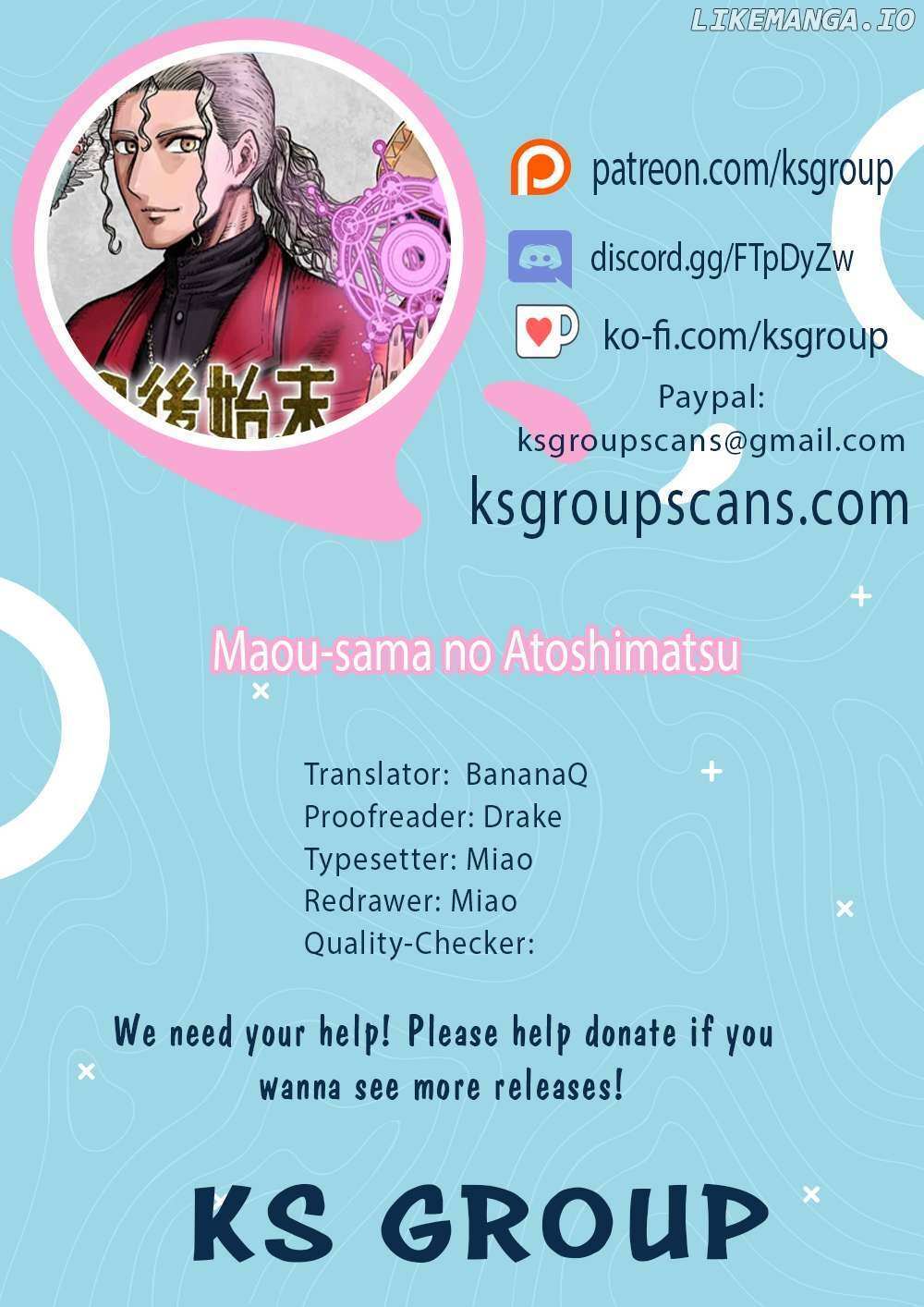 Read Maou-sama no Atoshimatsu Manga Online